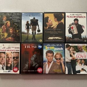 Bundle of 8 DVD Movies
